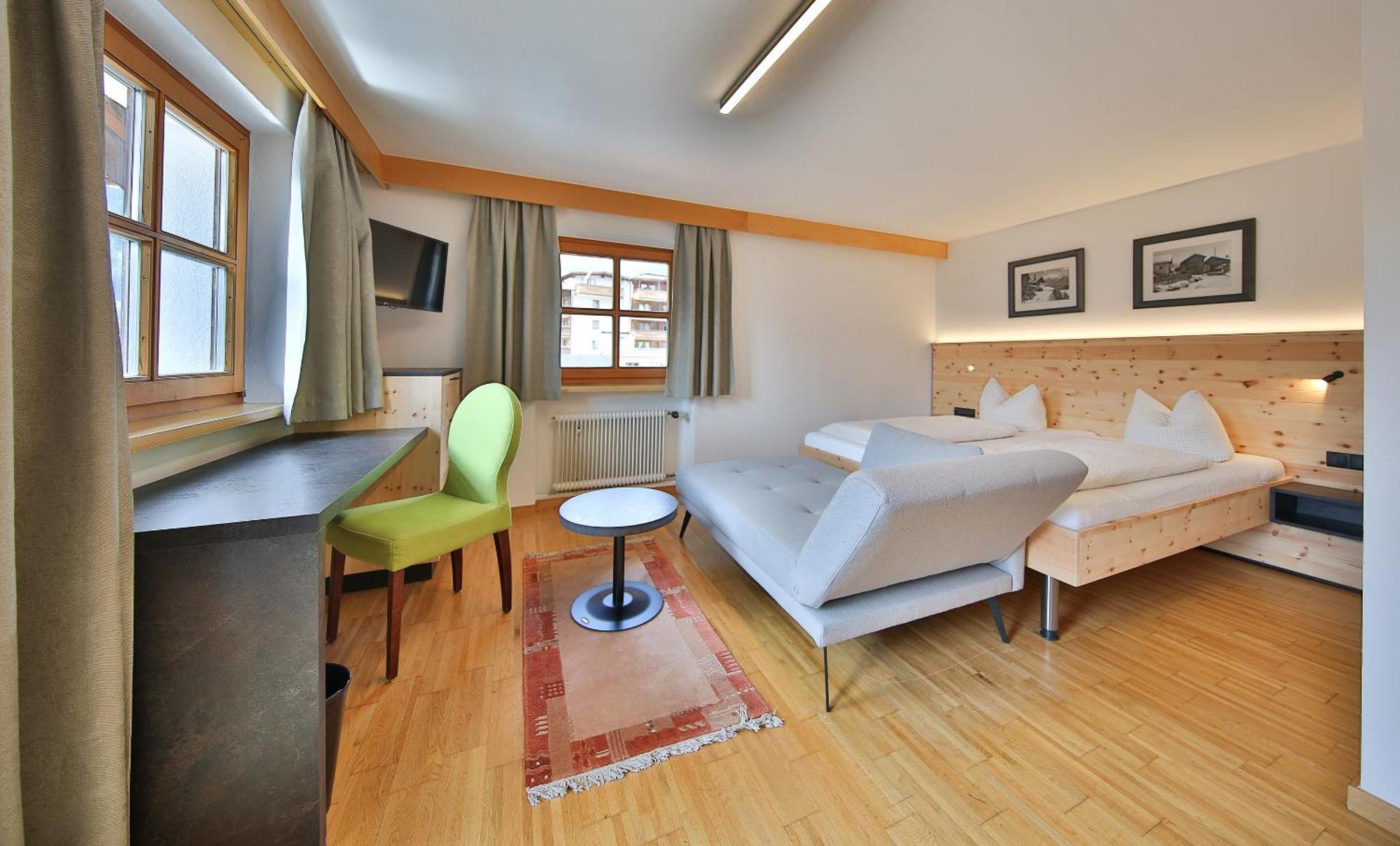 Hotel Pension Geiger Serfaus Exterior photo